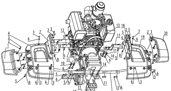 Part Location Diagram of 587949801 Husqvarna Washer