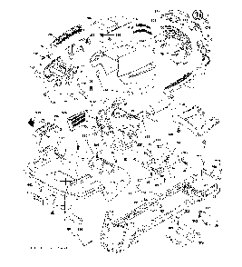 Chassis And Enclosures Diagram and Parts List for GTH260TWIN (96041004503)(2010-01) Husqvarna Lawn Tractor