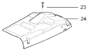 Page M Diagram and Parts List for 136 2001-05 Husqvarna Chainsaw
