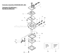 Page B Diagram and Parts List for 141 2001-05 Husqvarna Chainsaw