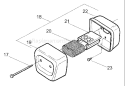Page H Diagram and Parts List for 141 2001-05 Husqvarna Chainsaw