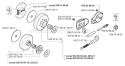 Page D Diagram and Parts List for 136 2001-09 Husqvarna Chainsaw