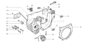 Page F Diagram and Parts List for 136 2003-01 Husqvarna Chainsaw