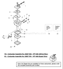 Page B Diagram and Parts List for 141 2003-06 Husqvarna Chainsaw
