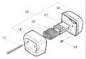 Page G Diagram and Parts List for 141 2004-01 Husqvarna Chainsaw