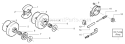 Part Location Diagram of 530014949 Husqvarna Clutch Assembly