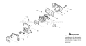 Page A Diagram and Parts List for 142E 142 E 2004-10 Husqvarna Chainsaw