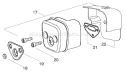 Page H Diagram and Parts List for 142 2005-03 Husqvarna Chainsaw