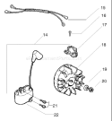 Page G Diagram and Parts List for 137E 137 E 2005-09 Husqvarna Chainsaw