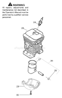 Page I Diagram and Parts List for 137E 137 E 2005-09 Husqvarna Chainsaw