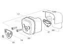 Page J Diagram and Parts List for 142 2006-12 Husqvarna Chainsaw