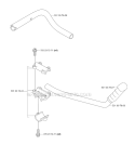 Handle Diagram and Parts List for 143R 2007-01 Husqvarna Brush Cutter