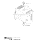 Cylinder Cover Diagram and Parts List for 143R 2007-01 Husqvarna Brush Cutter