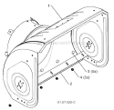 Part Location Diagram of 532429587 Husqvarna Housing