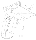 Page Q Diagram and Parts List for 145270 96193007500 -2011-06 Husqvarna Snow Blower