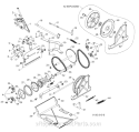 Page W Diagram and Parts List for 145270 96193007500 -2011-06 Husqvarna Snow Blower