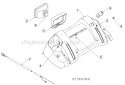 Page AB Diagram and Parts List for 145270 96193007500 -2011-06 Husqvarna Snow Blower