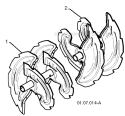 Page K Diagram and Parts List for 14527E 96193006700 -2010-05 Husqvarna Snow Blower