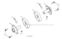 Page M Diagram and Parts List for 14527E 96193006700 -2010-05 Husqvarna Snow Blower