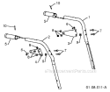 Page AA Diagram and Parts List for 14527E 96193006700 -2010-05 Husqvarna Snow Blower