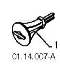 Page F Diagram and Parts List for 14527E 96193006700 -2010-05 Husqvarna Snow Blower