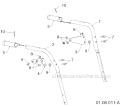 Page Z Diagram and Parts List for 14527E 96193007501 -2011-07 Husqvarna Snow Blower