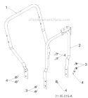 Page AC Diagram and Parts List for 14527E 96193007501 -2011-07 Husqvarna Snow Blower