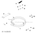 Accessories Diagram and Parts List for 14527E 96193007501 -2011-07 Husqvarna Snow Blower