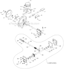 Auger Housing Impeller Diagram and Parts List for 14527E 96193007503 - 2012-06 Husqvarna Snow Blower