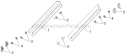 Auger Housing Impeller Diagram and Parts List for 14527E 96193007503 - 2012-06 Husqvarna Snow Blower