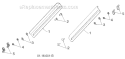 Page L Diagram and Parts List for 14527E 96193008300 -2011-08 Husqvarna Snow Blower