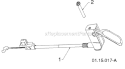 Page R Diagram and Parts List for 14527E 96193008300 -2011-08 Husqvarna Snow Blower