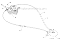 Decals Diagram and Parts List for 14527E 96193008300 -2011-08 Husqvarna Snow Blower