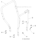Page W Diagram and Parts List for 14527E 96193008300 -2011-08 Husqvarna Snow Blower