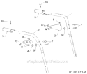 Page Z Diagram and Parts List for 14527E 96193008300 -2011-08 Husqvarna Snow Blower
