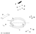 Accessories Diagram and Parts List for 14527E 96193008300 -2011-08 Husqvarna Snow Blower