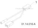 Page H Diagram and Parts List for 14527E 96193008300 -2011-08 Husqvarna Snow Blower