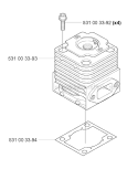 Part Location Diagram of 531003392 Husqvarna Screw