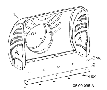 Auger Housing And Impeller 2 Diagram and Parts List for ST330 (96193012801)(2019-03) Husqvarna Snow Blower
