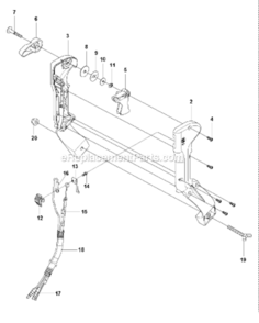 Part Location Diagram of 521841601 Husqvarna Spring