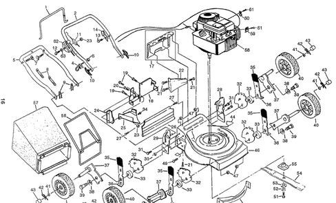 Part Location Diagram of 85179 Husqvarna Retainer Clip