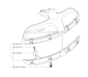 Handle Diagram and Parts List for 153R 2007-01 Husqvarna Brush Cutter