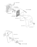 Air Filter Diagram and Parts List for 153R 2007-01 Husqvarna Brush Cutter