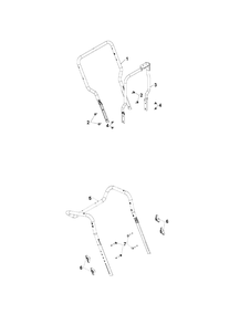 Part Location Diagram of 581123503 Husqvarna Handle lower,gray,ms498