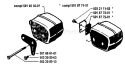 Page G Diagram and Parts List for 154 1983-05 Husqvarna Chainsaw