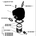 Page I Diagram and Parts List for 154 1983-05 Husqvarna Chainsaw