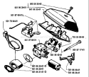 Page A Diagram and Parts List for 154 1983-11 Husqvarna Chainsaw