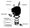 Page I Diagram and Parts List for 154 1984-10 Husqvarna Chainsaw