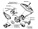 Part Location Diagram of 503203219 Husqvarna Screw