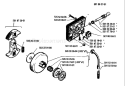 Part Location Diagram of 503253401 Husqvarna Support Bushing